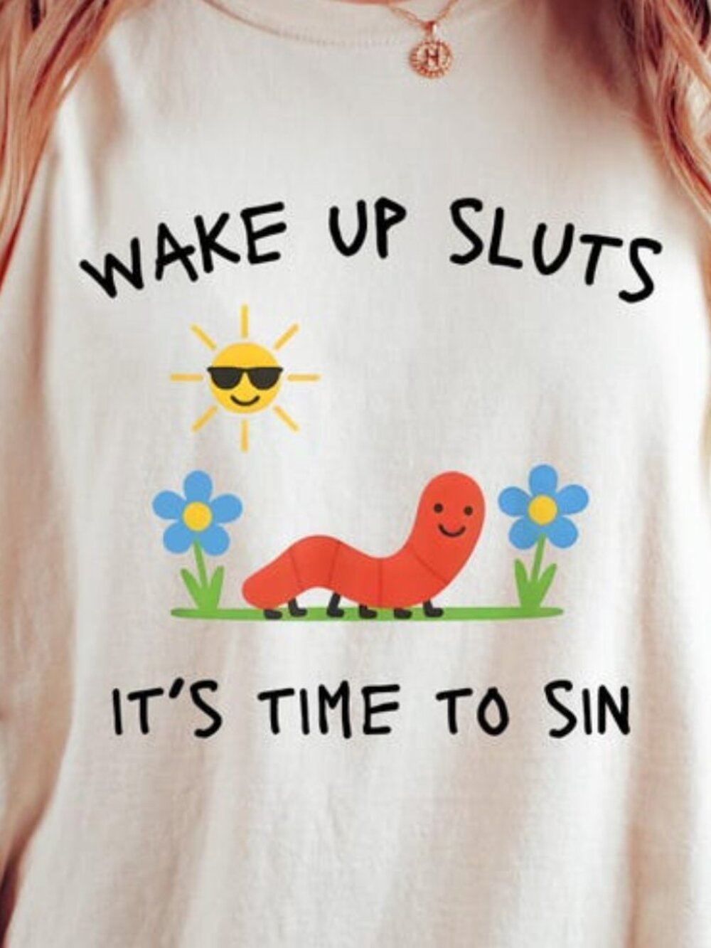 Wake Up Slts It’s Time To sn Shirt, Funny Meme Graphic Tee - Picture 2 of 4
